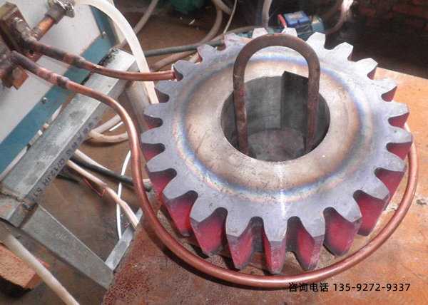 高频9.1成人免费看片加热设备的9.1成人免费看片淬火工艺代替原来的渗碳淬火工艺