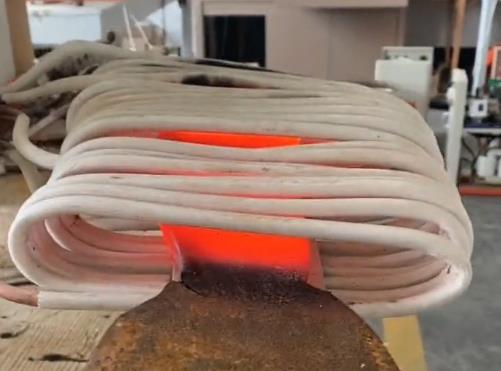 超高频9.1成人免费看片加热机 五金工具农具9.1成人免费看片加热 后续可以淬火或者锻打