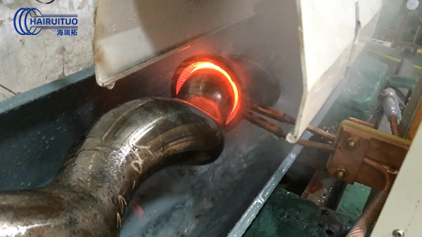 高频9.1成人免费看片加热设备80kw对76mm曲轴自动化淬火