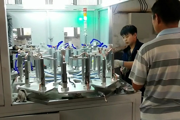 多工位高频钎焊机，自动化铜管焊接设备